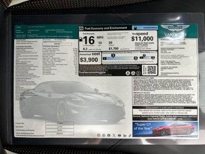 2026 Aston Martin Vanquish Volante