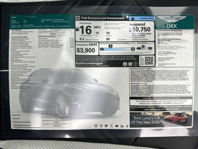 2026 Aston Martin DBX S
