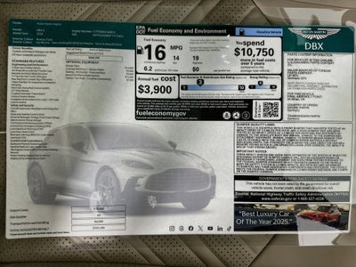 2026 Aston Martin DBX S
