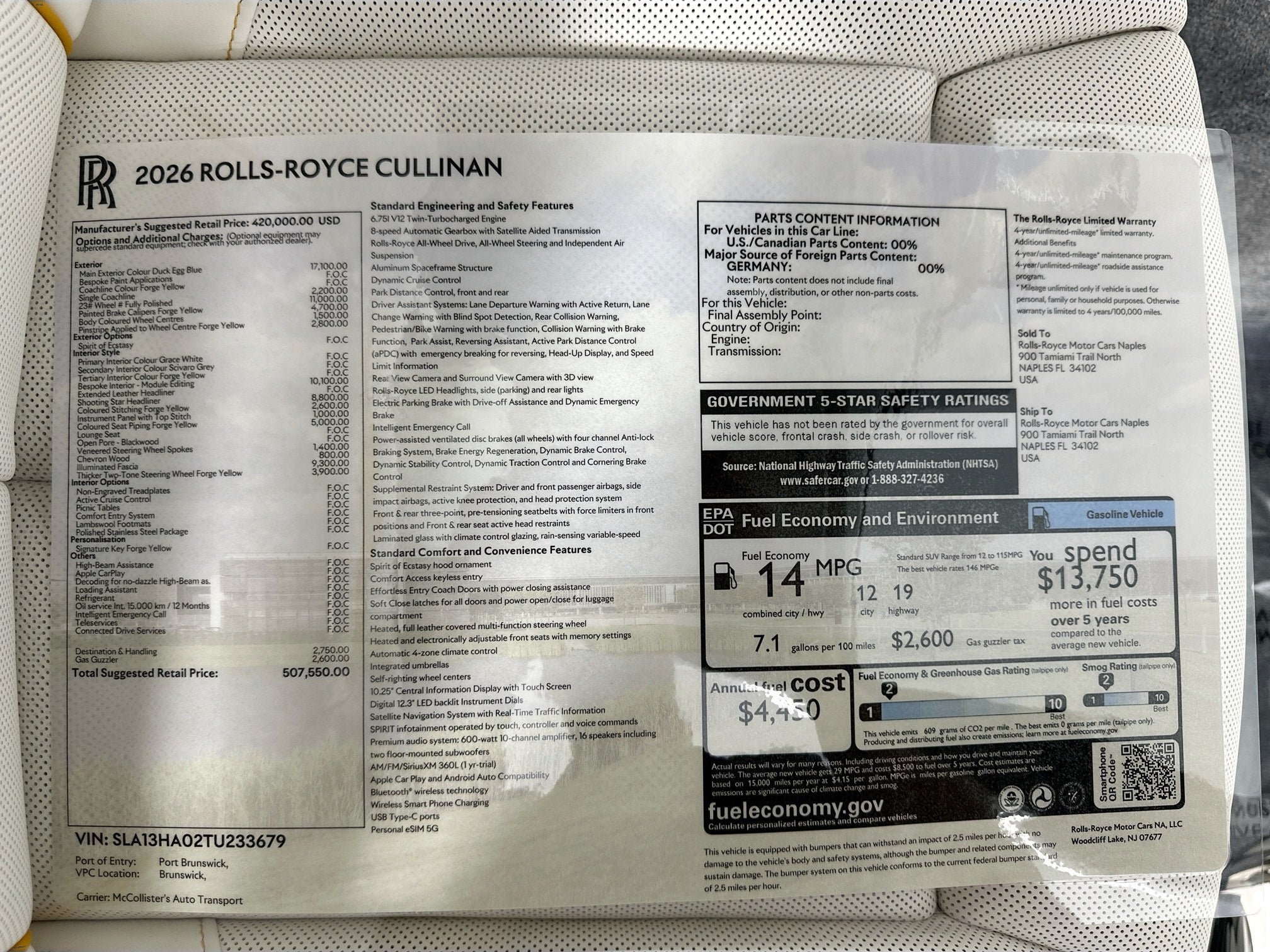 2026 Rolls-Royce Cullinan 