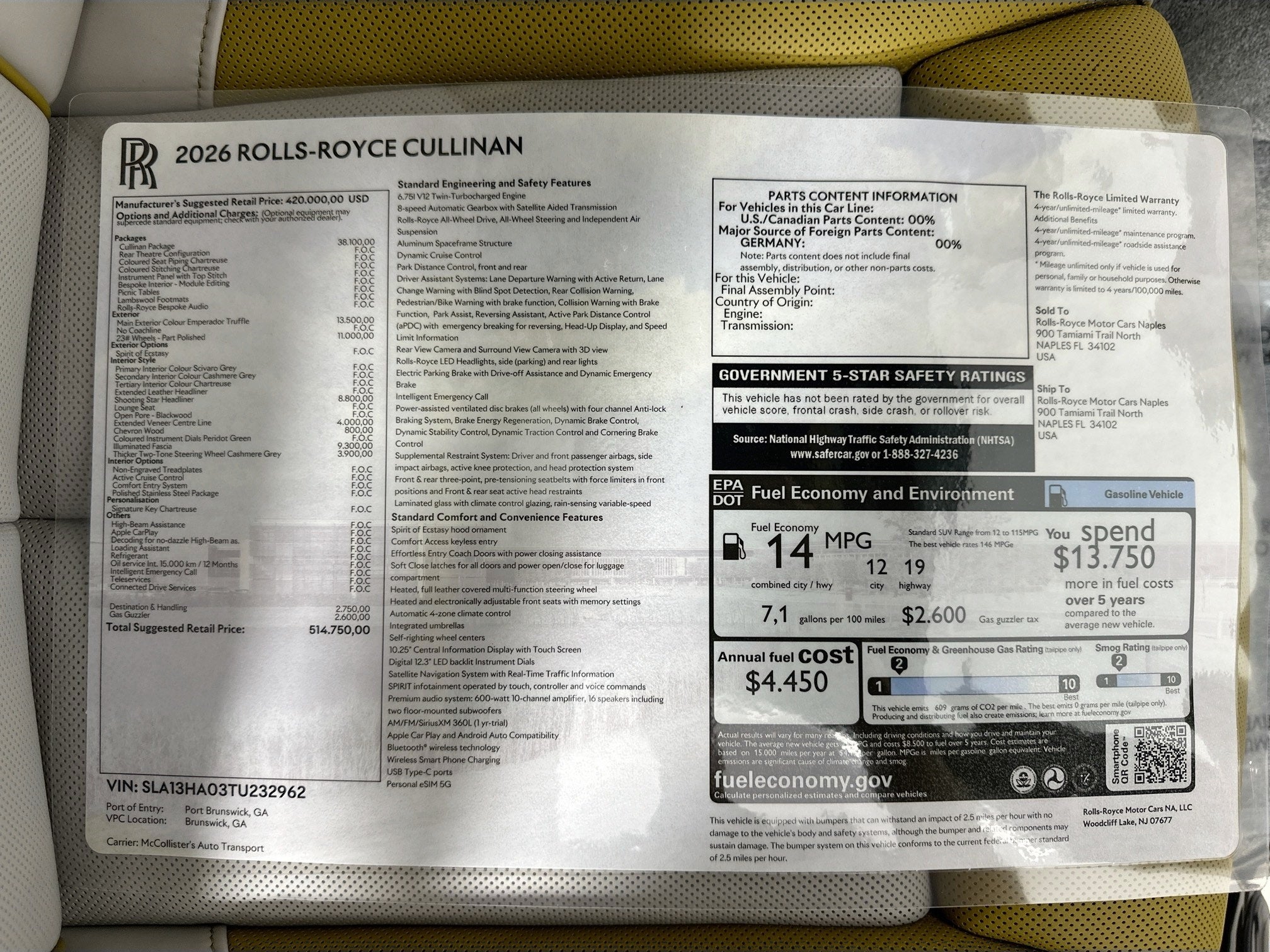 2026 Rolls-Royce Cullinan 