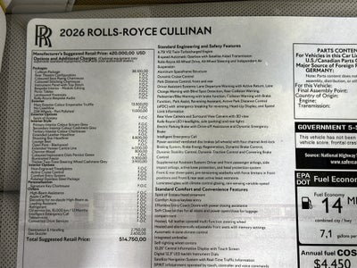2026 Rolls-Royce Cullinan 