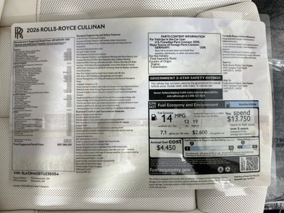 2026 Rolls-Royce Cullinan 