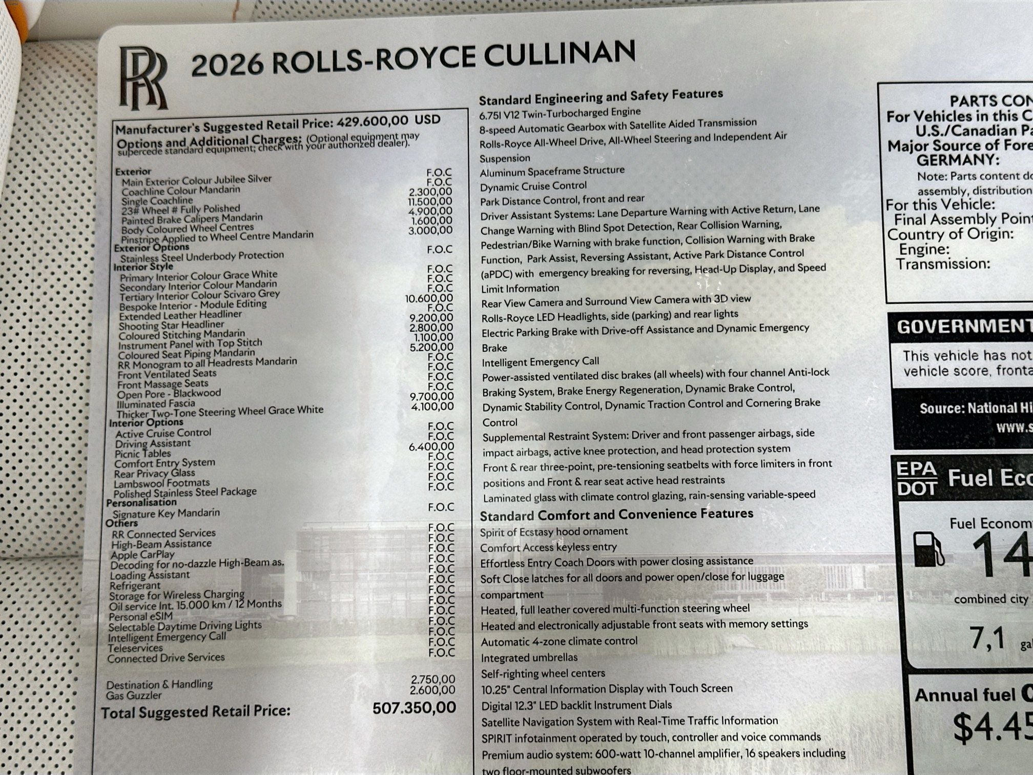 2026 Rolls-Royce Cullinan 