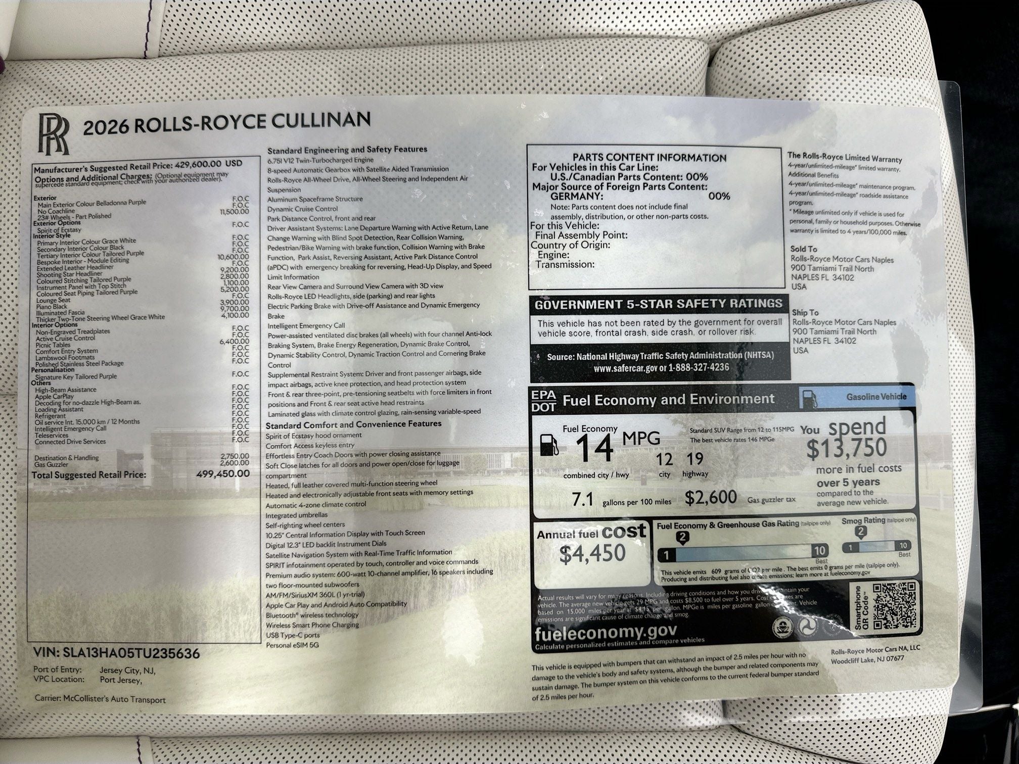2026 Rolls-Royce Cullinan 
