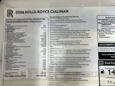 2026 Rolls-Royce Cullinan 