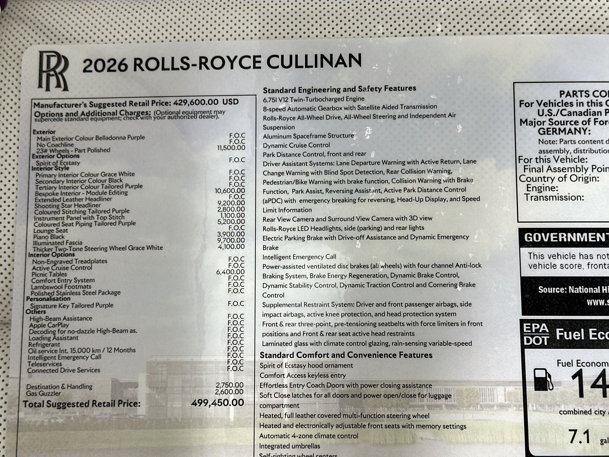 2026 Rolls-Royce Cullinan 