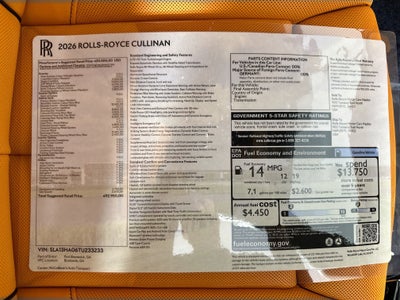 2026 Rolls-Royce Cullinan 