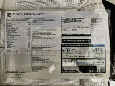 2027 Rolls-Royce Cullinan 