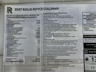 2027 Rolls-Royce Cullinan 