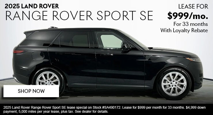 2025 Land Rover Range Rover Sport SE 2025 Land Rover Range Rover Sport SE