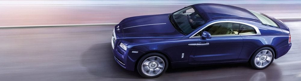 Purple Rolls-Royce Wraith