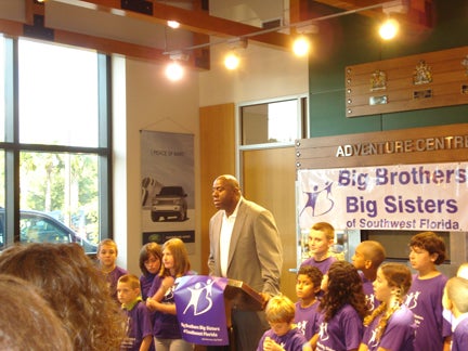 Jaguar Naples and Bentley Naples presents Magic Johnson
