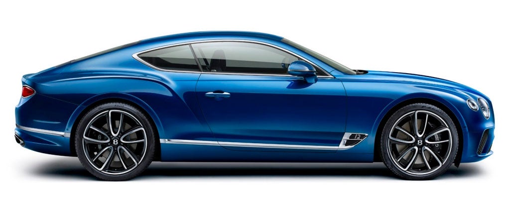 2020 Bently Contintental GT - Side view