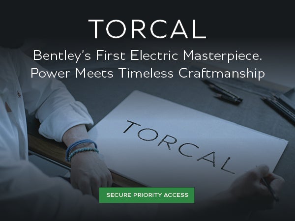Torcal Bentley's First Electric Masterpiece. 